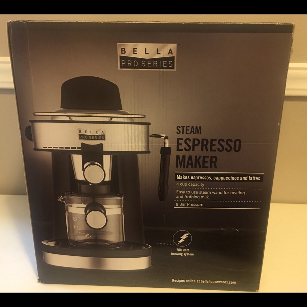 Steam Espresso Maker Works Great